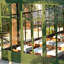 Le restaurant, tout de verre vêtu