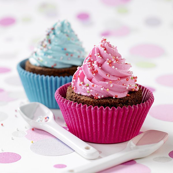Bien à la mode, les Cupcakes font la joie des enfants au goûter ou des parents à l'heure du thé