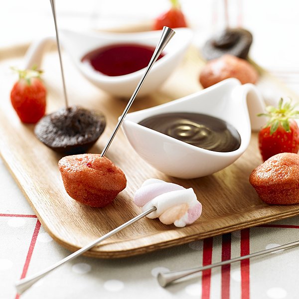 La fondue sucrée: un dessert ludique et très visuel pour petits et grands