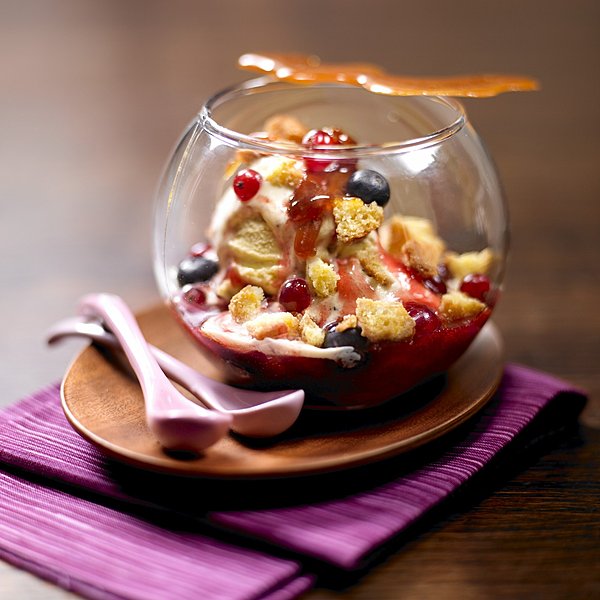 Un petit goût américain pour ce dessert frais et croquant