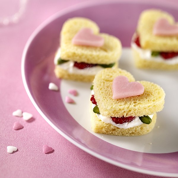 Un dessert spécial dîner en amoureux