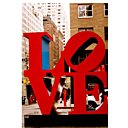 New-York vu par l'artiste Caroline de Pins, photo sur support métallique