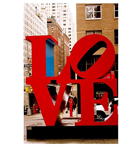 New-York vu par l'artiste Caroline de Pins, photo sur support métallique