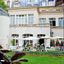 L'intérêt principal du restaurant réside dans sa terrasse !