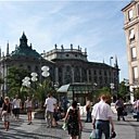 Capitale de la Bavière, l'architecture des bâtiments est imposante et élégante