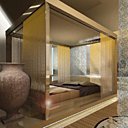 Suite Spa par Studio Apostoli Architecture + Design – Alberto Apostoli côté nuit