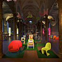 Jelly Fish dans l’église «Santa Maria Incoranata» de Milan, à l'occasion du Children Design World