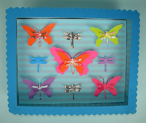 Boîte à papillons en 3D