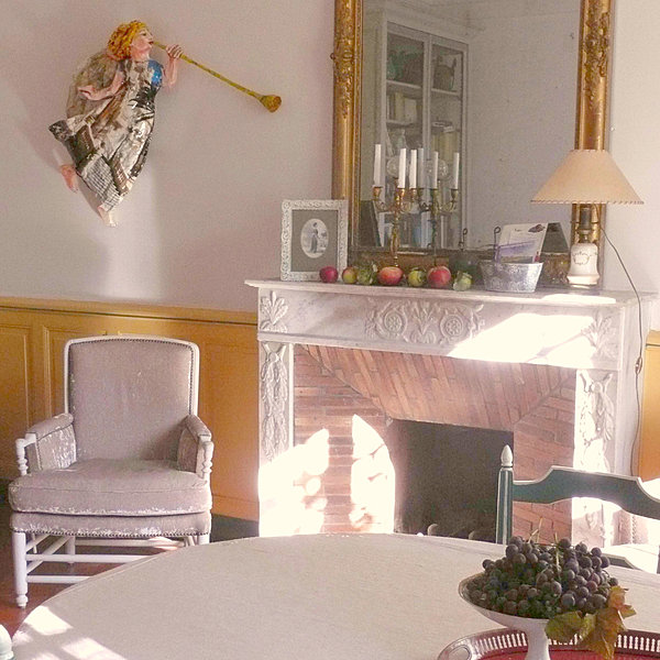 La décoration est très XVII-XVIIIème