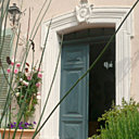 L'entrée de la Bastide du Bosquet