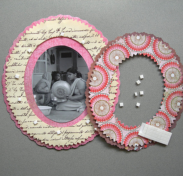 Pose des adhésifs 3D