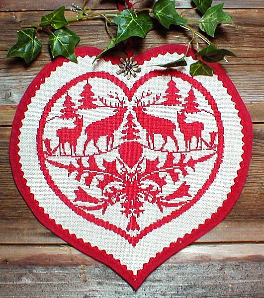 ref.268 Le coeur au chardon