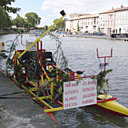 Les Romains voudraient bien couler les Gauvois à coups de catapulte !