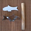 Un poisson découpé