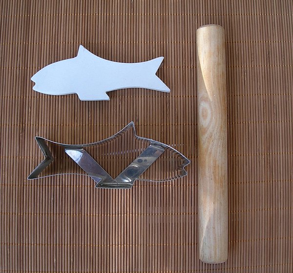 Un poisson découpé