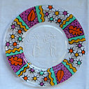 Assiette version rouge