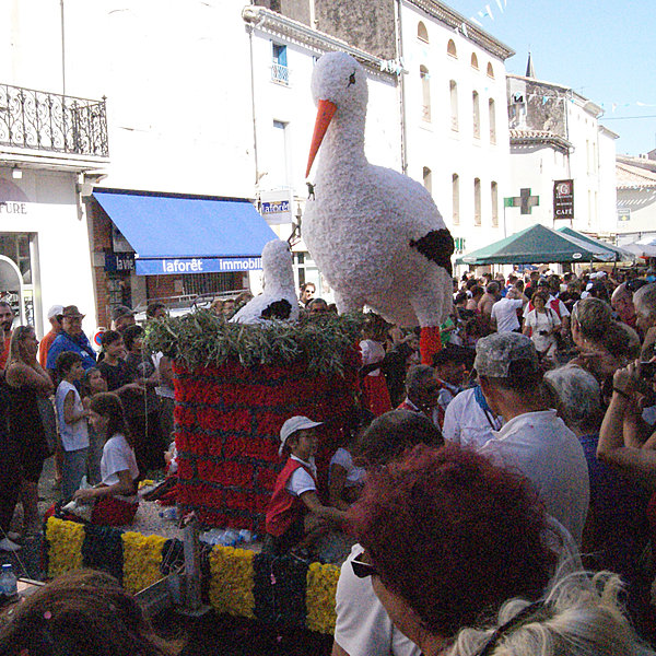 Fendeille et sa cigogne