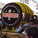 Le tonneau de Villepinte, bien rafraîchissant par la chaleur qu'il fait à Castelnaudary