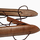 Morceaux de bois en forme de pirogue