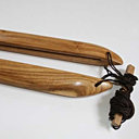 Morceaux de bois en forme de pirogue