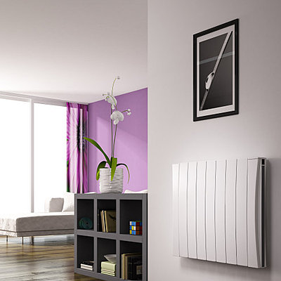 Le radiateur Cinto, équipé de l'Intellibox
