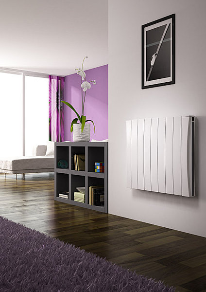 Le radiateur Cinto, équipé de l'Intellibox