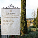 L'allée des chefs à Mougins