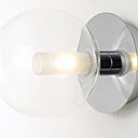 applique Astro, en métal et verre, G9/40 W maxi, diamètre  14 cm