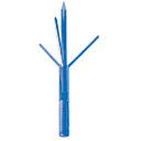 Paratonnerre à tiges simples, en cuivre ou en acier inoxydable