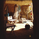 Sièges pliants en toile Urban Bivouac, accessoires de pêche Maison Roudier, plateau Togo Flamant