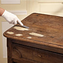 Application de la pâte à bois