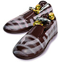 Les charentaises en chocolat de Duceau