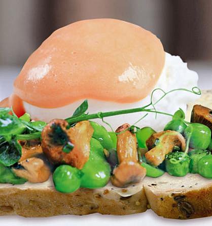 La tradition revisitée pour sublimer un oeuf poché