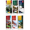 6 guides: 3 pour la France, puis l'Italie, l'Espagne et le Portugal