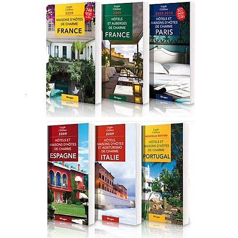 6 guides: 3 pour la France, puis l'Italie, l'Espagne et le Portugal