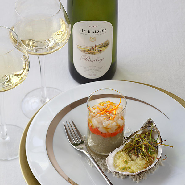 Une belle entrée en hiver, rendant hommage aux saveurs de la mer