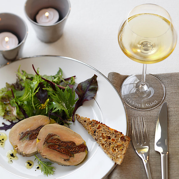 Le moelleux des figues et le goût réglissé des cachous répondent à l'onctuosité du foie gras