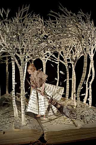 The girl in the wood