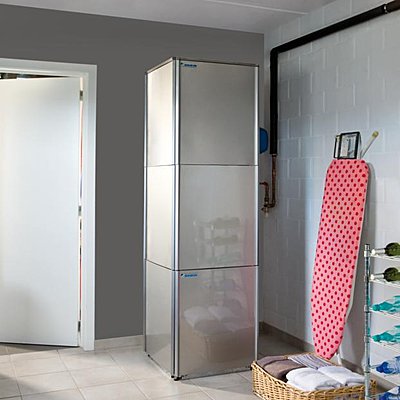 Discrète et silencieuse, la pompe à chaleur Altherma