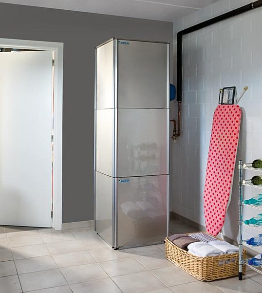 Discrète et silencieuse, la pompe à chaleur Altherma