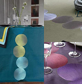 Nappe Eclipse, graphisme épuré et couleurs chicissimes