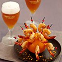 D'élagantes bouchées sur pics, pour un apéro peu calorique