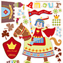 Stickers chevalier 1