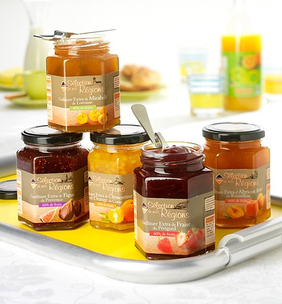 Chaque région française a été visitée par le redoutable Jean-Pierre Coffe pour sublimer ces nouvelles confitures