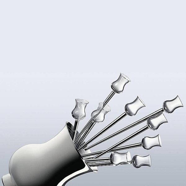 Seau et dagues de la collection Champagne, chez Puiforcat