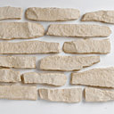 Plaquettes de parement Bourgogne. base en ciment, ton pierre.