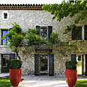 Dans le jardin du Mas des Isords...