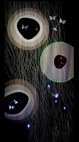 Textile lumineux de Florence Bost