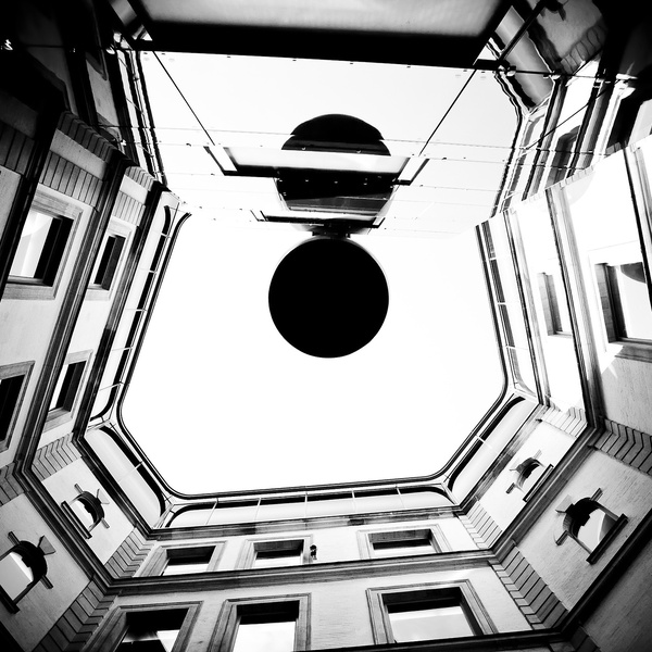 Vue de la cour intérieure