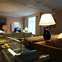 L'élégant salon de la suite royale